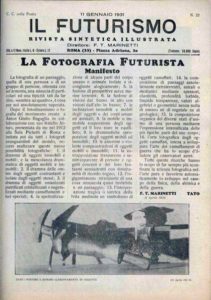 La fotografia futurista