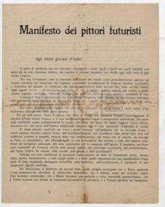 manifesto pittura